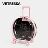 Vetreska 未卡 ×Hello Kitty寵物泡泡箱貓咪貓包太空艙寵物背包拉桿箱手提
