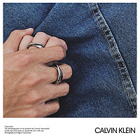 卡爾文·克萊恩 Calvin Klein RING - 2012 CALVIN KLEIN COIL KJ63BR0101 - CK對戒(偏大1號)