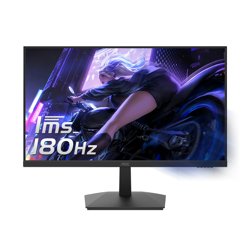 AOC27英寸180Hz电竞显示器27G15N台式电脑液晶屏幕144hz