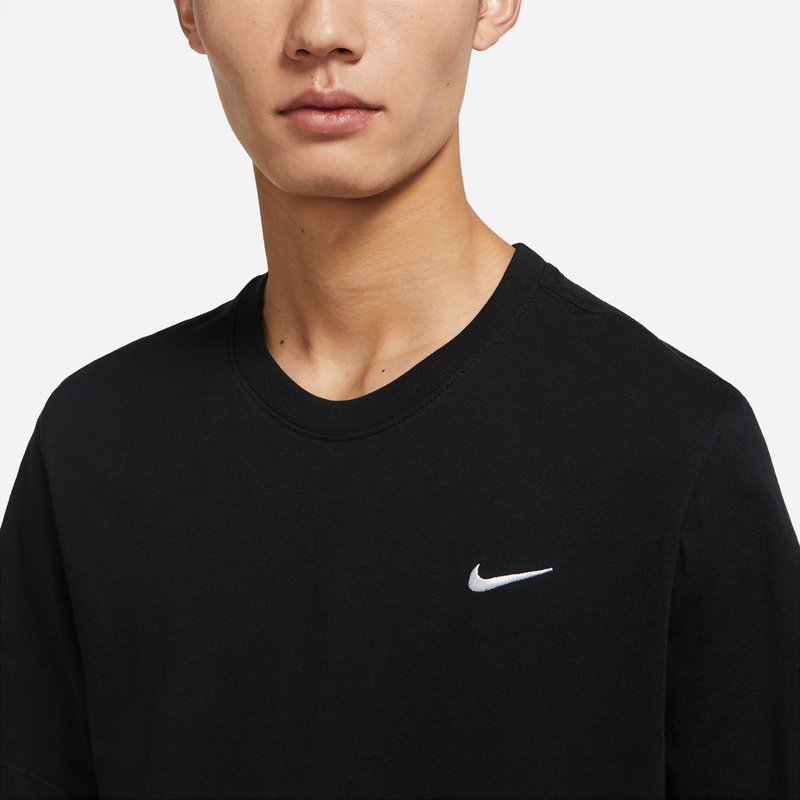 Nike耐克男子T恤夏季纯棉耐克勾勾运动刺绣针织棉柔软BV0508