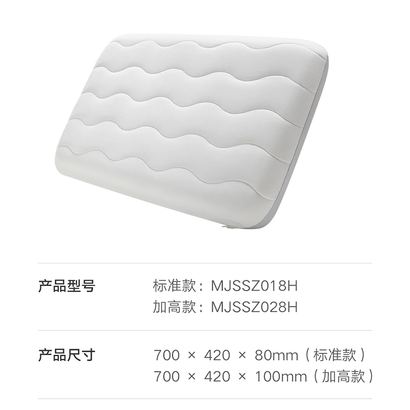 Xiaomi 小米 米家记忆绵深睡枕 标准款8cm