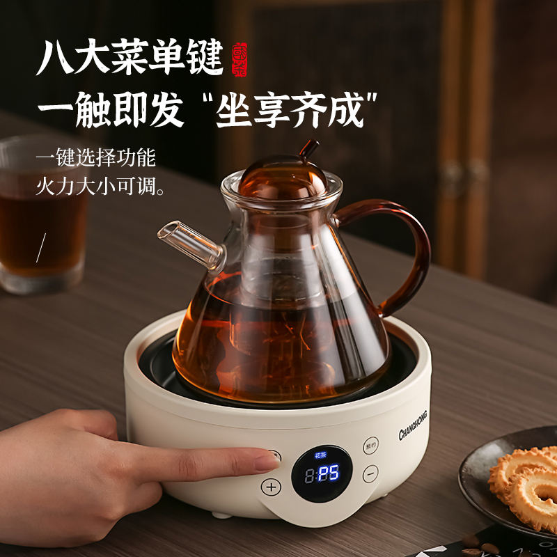 CHANGHONG 长虹 电陶炉茶炉煮茶器家用多功能电热炉小型静音泡茶炉迷你电磁炉