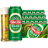TSINGTAO 青島啤酒 經典系列10度大罐 550mL*18罐+純生精釀200mL*24罐（含贈）