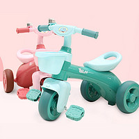 寶麗兒童三輪車腳踏車寶寶童車1-3歲溜娃神器幼兒小孩手推自行車