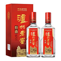 88VIP：瀘州老窖 中華特曲52度500ml*2瓶濃香型高度送禮白酒含禮袋