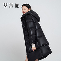 百億補貼：ERAL 艾萊依 羽絨服女2021年新潮款女裝冬季中長款防風高端敦煌外套