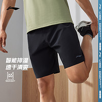 LI-NING 李寧 速干運動短褲男士2024男裝夏季跑步褲子梭織運動褲