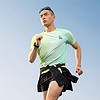 LI-NING 李寧 短袖T恤男士2024款跑步系列速干透氣圓領夏季反光運動服