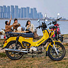 HONDA 新大洲本田 本田 經典復古梁彎摩托車HONDA CROSS CUB CC110 凝光黃 全款
