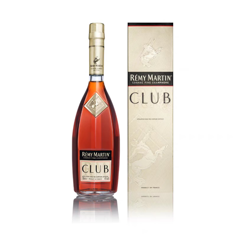 人头马（Remy Martin）Club 优质香槟区 干邑白兰地 洋酒 1000ml 有码