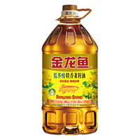金龍魚 特香菜籽油5L/桶非轉基因物理壓榨低芥酸家用炒菜食用油d