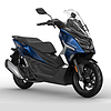 賽科龍 RT1高階運動踏板摩托車150水冷四氣門發動機 夢幻深藍 暢享版 全款（后扶手）