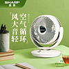 SHARP 夏普 3D暴風循環扇 插電款