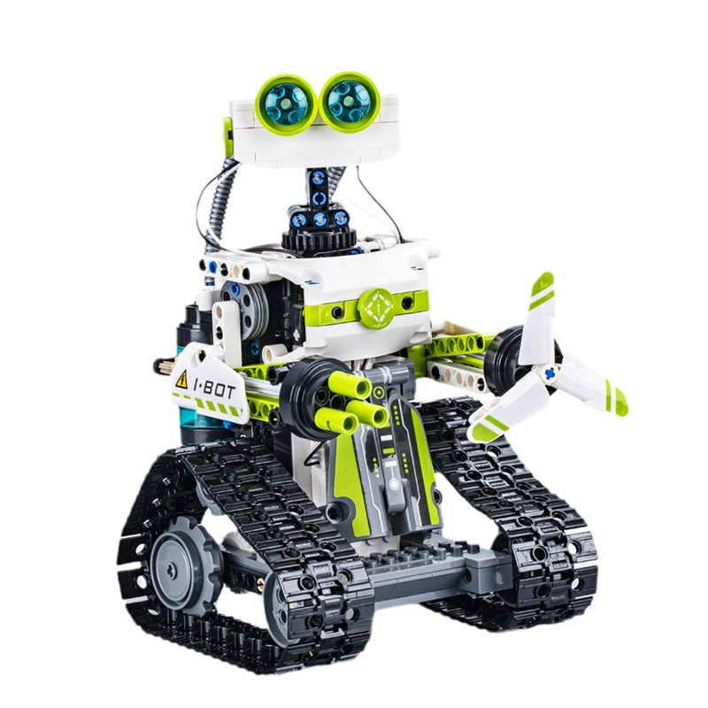 儿童程机器人积木益智拼装玩具10岁男孩8-12十岁小