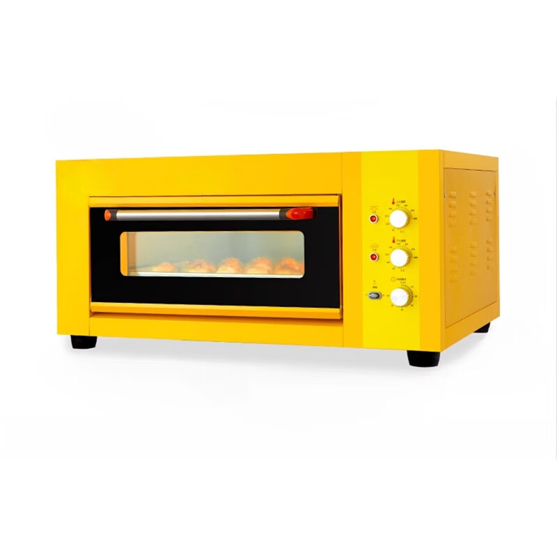 TYXKJ商用电热大烤箱烘焙大容量烤鸡鸭炉烤蛋糕面包披萨蛋挞红薯   柠檬黄一层一盘电热220V