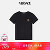 VERSACE 范思哲 男裝美杜莎V領修身T恤黑色