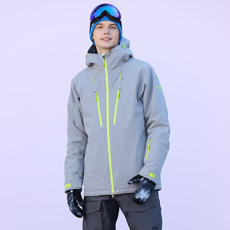 RUNNING RIVER奔流 男士 冬季 户外双板纯色滑雪服上衣N1435 028 XL