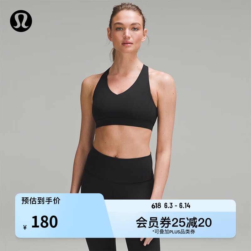 lululemon丨Envital 女士运动内衣 LW2DD7S 黑色 2