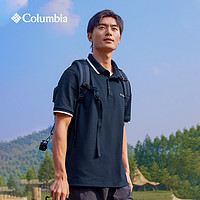 哥倫比亞 戶外男子夏季吸濕運動休閑短袖POLO衫 AE0412