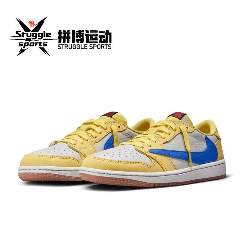 NIKE Travis Scott xJordan Air Jordan 1 Low 联名款 DZ4137-700