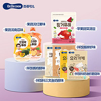 BEBECOOK 百蓓可兒 韓國進口兒童小零食果汁飲料多種口味規格可選