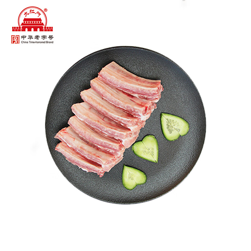 大红门鲜猪肋排块 二商大红门肉联厂2斤装