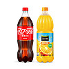 Coca-Cola 可口可樂 Fanta 芬達 可樂+果粒橙1.25L  混合裝