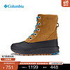 哥倫比亞 戶外女子防水銀點保暖雪地靴BL7579 286棕色/黑色 38.5(24.5cm)