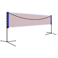 AMUSI 阿姆斯 羽毛球網架 便攜式移動羽毛球架 5.1米標準型 可調節高度 贈球網