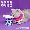 zeze 貓咪圍巾寵物圍脖飾品領結口水巾項圈寵物小貓項圈服飾絨圍巾