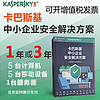 Kaspersky 卡巴斯基 網絡安全解決方案中小企業版殺毒軟件1服務器5臺PC3年升級