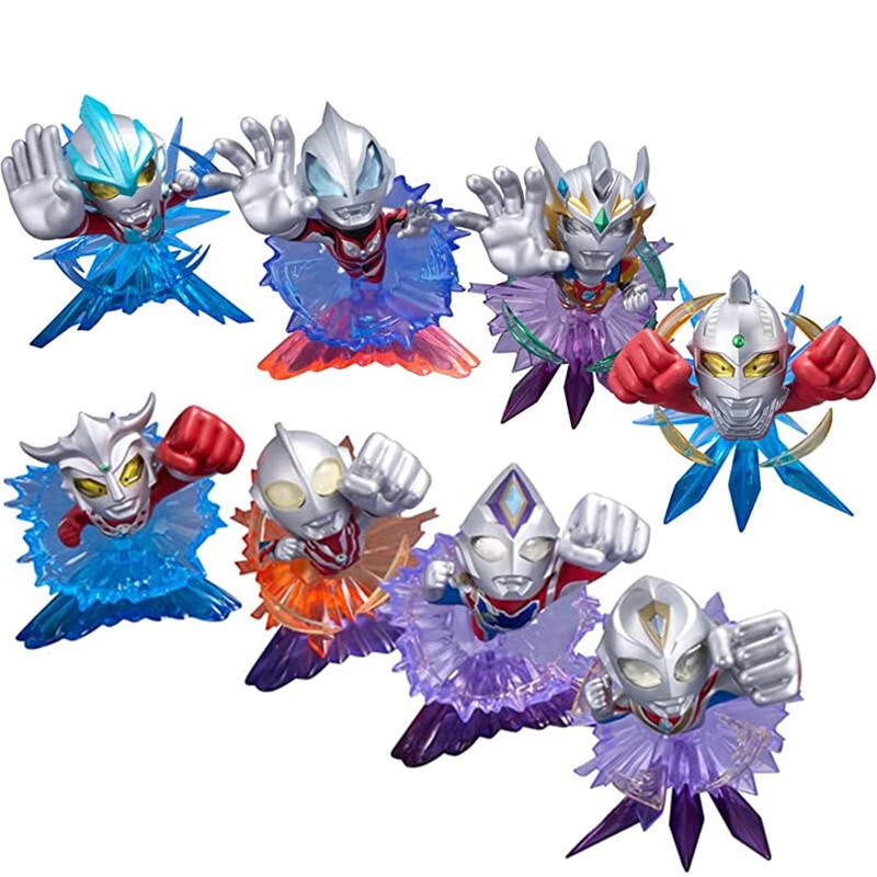 万代（BANDAI） BOX 奥特曼 盲盒模型玩具 8cm 奥特曼02（1款）