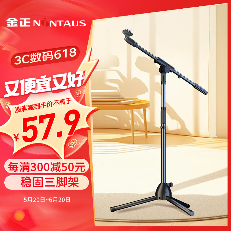  NINTAUS/金正 专业舞台 麦克风支架