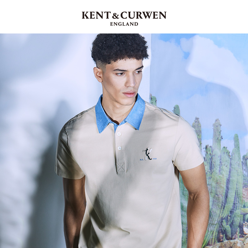 KENT&CURWEN 肯迪文 K49M0EI061 男士POLO衫 （S、白色)