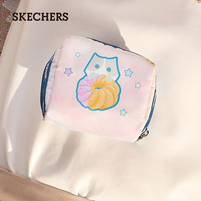 斯凯奇（Skechers）经典方形化妆包L423U126 甜心猫面包屋/045H 均码