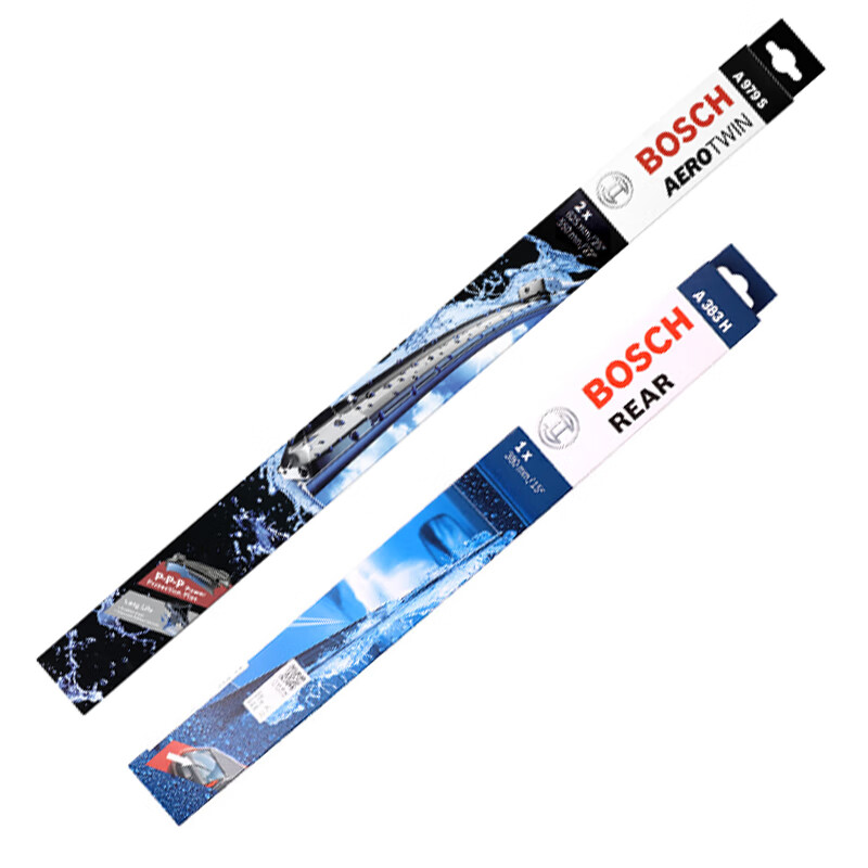 博世（BOSCH）前雨刮器+后雨刷器套装神翼（）