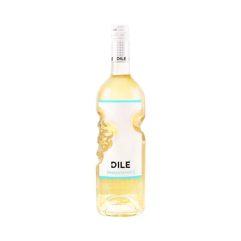意大利DILE天使之手莫斯卡托冰白葡萄酒起泡酒750ml*1单支装