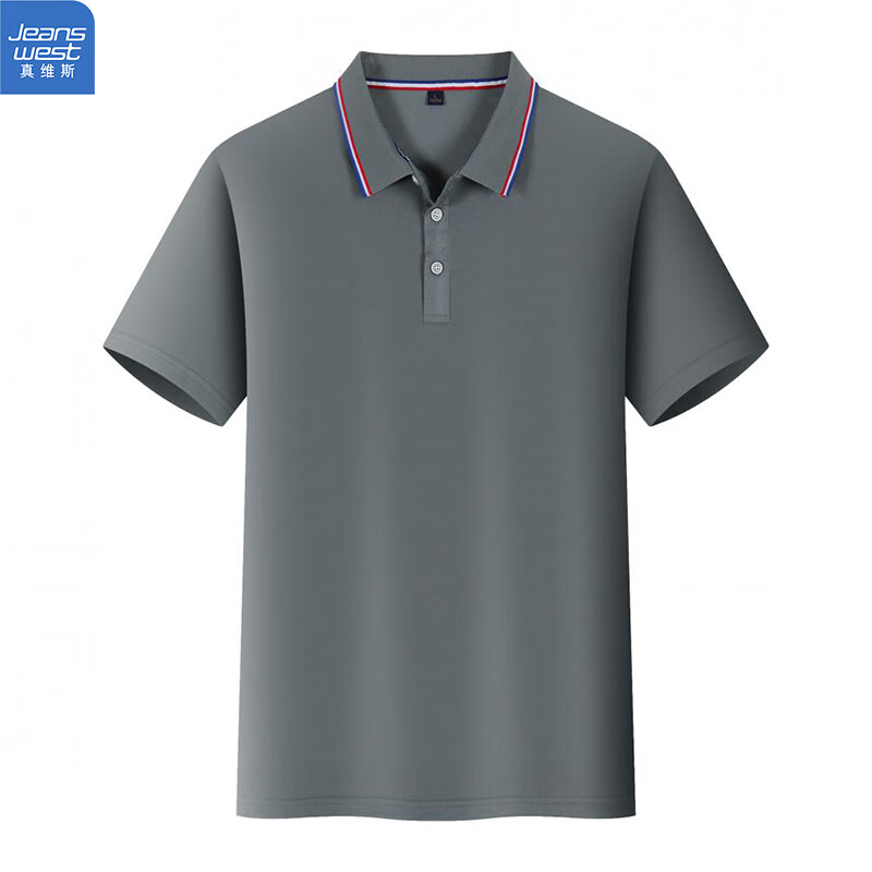 真维斯（Jeanswest）短袖POLO衫夏季纯色绣标上衣服polo衬衫