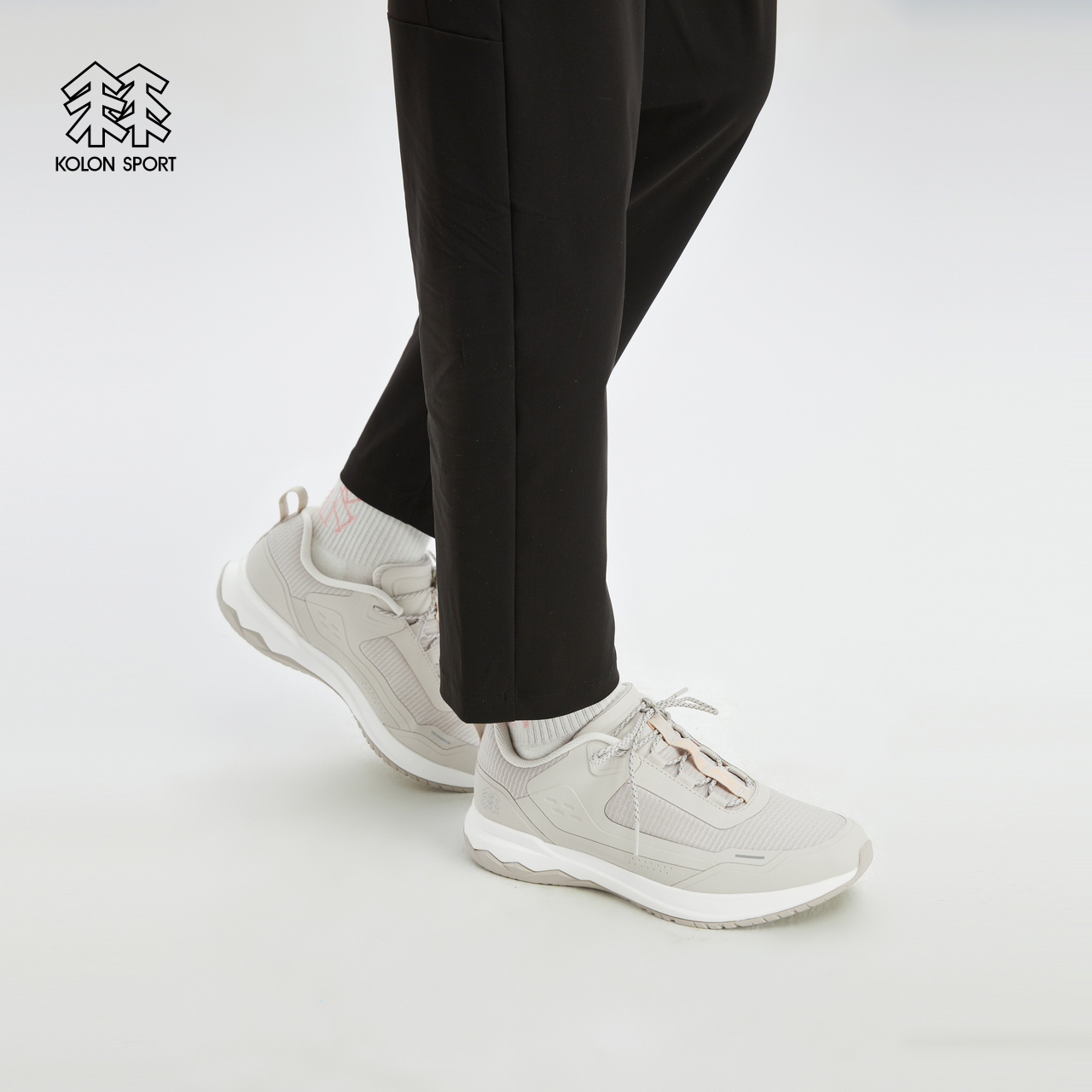 可隆 KOLON SPORT休闲鞋男女同款户外徒步运动鞋耐磨露营鞋