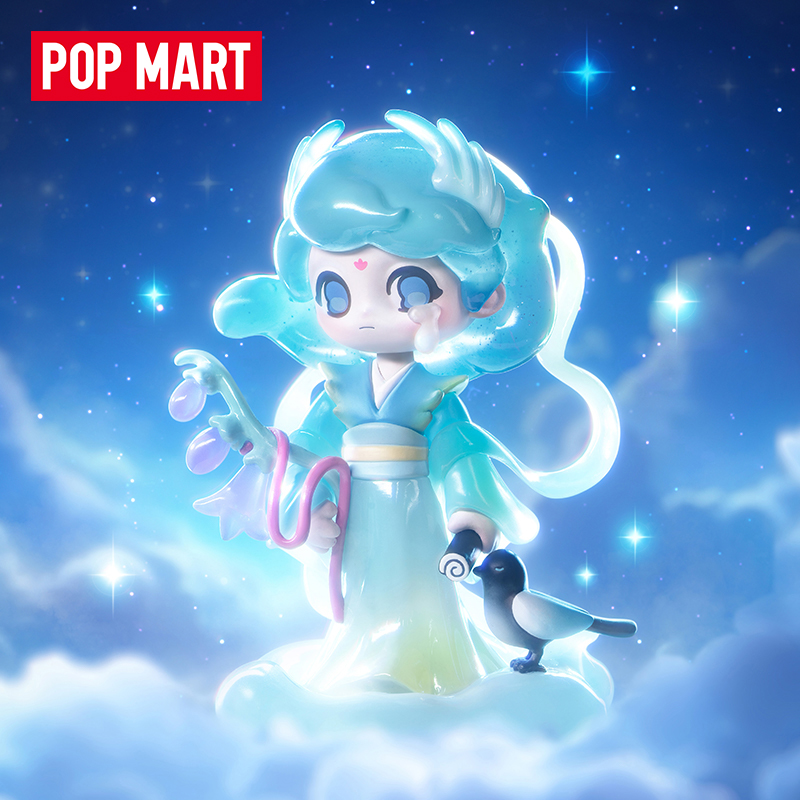 POPMART泡泡玛特AZURA 灵鹊手办吊卡可爱玩具玩具摆件