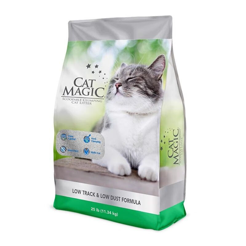 CAT MAGIC 喵洁客 银标 膨润土猫砂 大颗粒 11.34kg