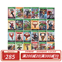 24册漫威复仇者联盟分级读物 Marvel World of Reading Pre1+L1+L2 英文原版儿童分级阅读图画书 Disney迪士尼经典绘本 Spider Man