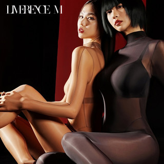 涞觅润丝 Limerence M涞觅「蝉翼」5d全包连体衣女高级性感长袖薄款丝滑油亮裸感紧身衣