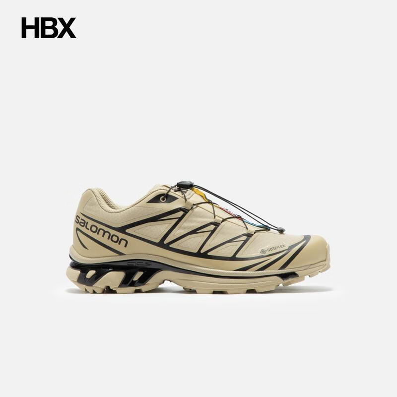 萨洛蒙（Salomon） XT-6 GORE-TEX 运动鞋女HBX 米色 US 7 / W 8