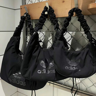 阿迪达斯 （adidas）云朵包单肩尼龙手提挎包女包JP0144 JP0145 JP0146 JP0145中号30*10cm 均码