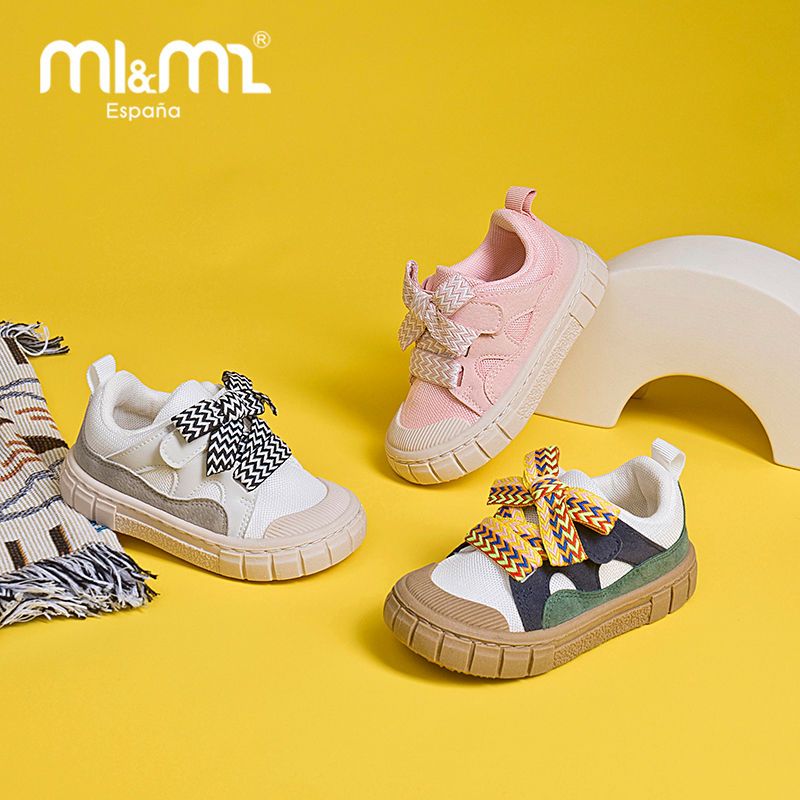 m1m2西班牙童鞋波普鞋防撞潮板鞋男女宝宝时尚休闲鞋