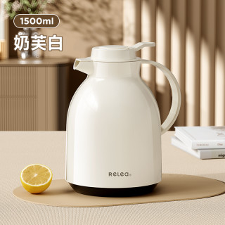 88VIP：RELEA 乐莹保温水壶家用大容量热水暖壶2024结婚宿舍水瓶