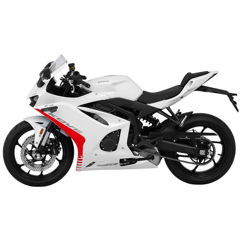 珠峰凯越机车KOVE 450RR新玩家4缸仿赛摩托车 【全款】珍珠白