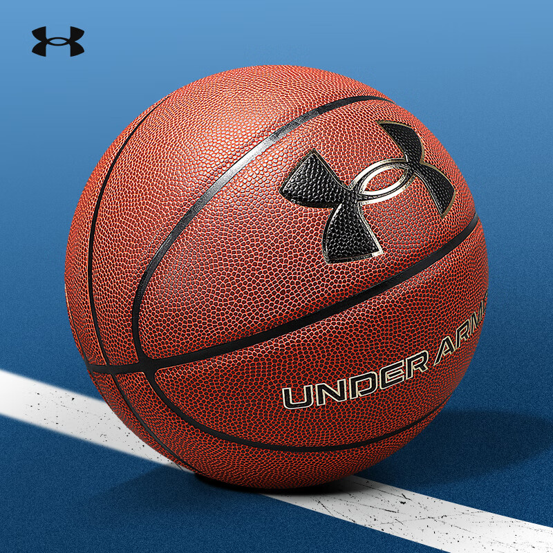 安德玛（Under Armour）篮球7号比赛UA成人室内外训练儿童青少年中考标准PU七号防滑耐磨