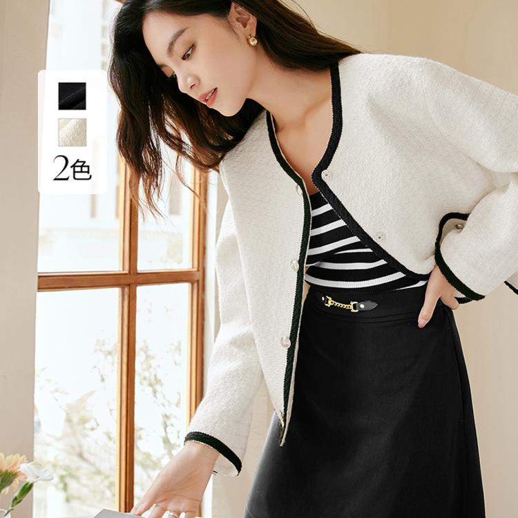 经典小香风短外套轻奢温柔气质百搭外套